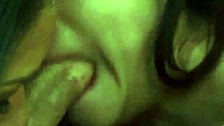 Holy shit! Amateur teen 18+ fucks bloke wildly. Milf cougar joins tattoo cowgirl threesome!