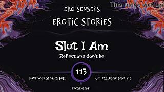 this slut whispers dirty secrets while she fingers herself to orgasm