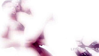 sofi smile grabs three bwc for anal dp gapes n facial