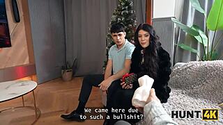 hunt4k. ever wonder how i gave her christmas fun while teaching him?