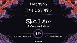 this slut whispers dirty secrets while she fingers herself to orgasm