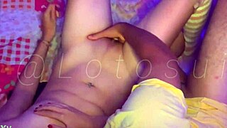 This cute skinny amateur's wet pussy takes my big cock missionary style