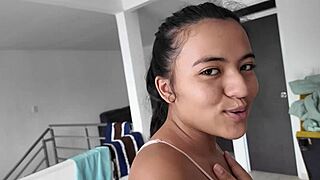 Colombian Pornstar Roomie With Big Ass Models For Creampie POV