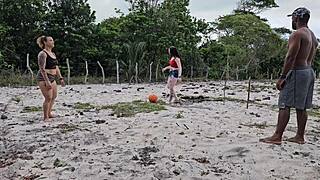 playing ball with neighbor turns into losing my tight asshole