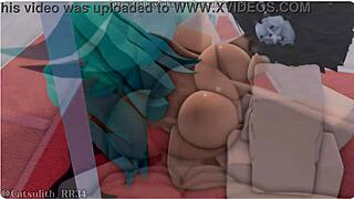 brazilian miku rides deepthroat fucks doggystyle cowgirl on beach roblox game beach bang