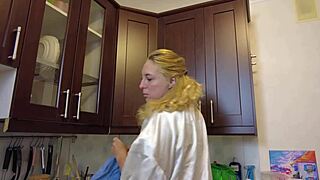 stuck? nah, that hot teacher milf just needs her big ass doggystyled hard till she cums