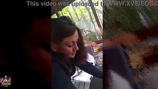 mature candi annie pounds pov forest fuck hard. she swallows cum boldly in free edition