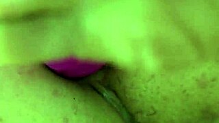 chubby babe gaps ass with creamy anal dildo play