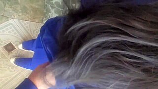 Filming Schoolgirl Quickie in Classroom Bathroom