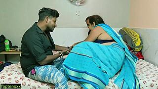 uh wife ya caught me fuckin bhabhi doggystyle on bed creampie style