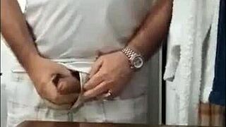 old man, you ready for that massive cumshot from her handjob?