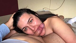 cum in my mouth baby please don't stop that pov facial load on latina face