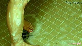 i couldn't resist watching that gorgeous blonde shower so teasingly