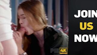 narrative-neutral: the beautiful 18-year-old girl loses control during intense encounter with partner