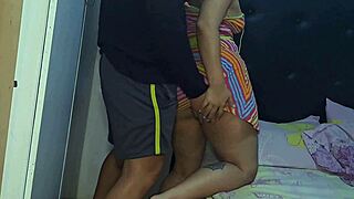 we finally fuck with my curvy latina sister-in-law homemade ass shaking crazy