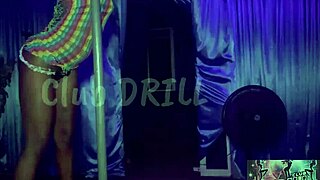 wet pussy gyal cums hard to club drill with chocolate bae poundin her juicy hole doggystyle bent over... oh man!!