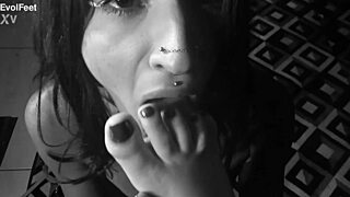 raven's feet own me completely in this fetish pov worship
