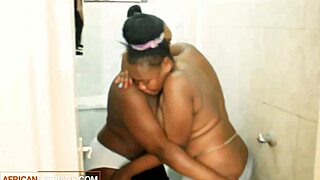 imagine these bbw ebony lesbians roughly licking clits and muff diving until they cum hard together