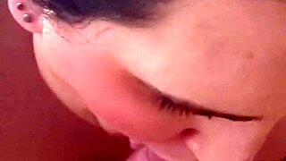mtf asian redhead shemale lexa sucks wolfdaddy901's cock deep then rides cowgirl for bareback anal creampie