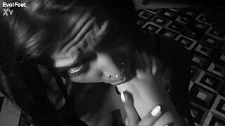 raven's feet own me completely in this fetish pov worship