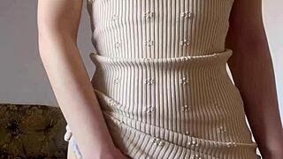 super hot tiny teen maiskii fingers pussy and ass in homemade solo session