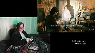 alan wake 2 playthrough continues with naked brunette bbw part 11