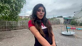 i'm so turned on fucking my whore girlfriend with a stranger in public park