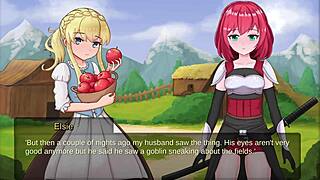 elise explores realms of bondage in slave lord gameplay 7 with her pretty apples