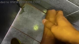Husband close-up solo amateur handjob cumshot watch me stroke hard.