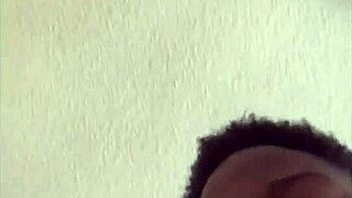 sexy ebony whore gets ass licked footjob deep bbc pounding and brutal face fuck