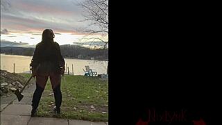 imagine jason chasing this latina's jiggling cosplay ass?
