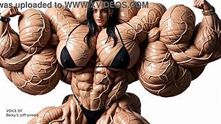 whoa natasha's gettin HUGE muscles from pump factory growth 💪🔥💥