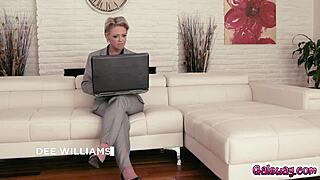 Dee Williams Overwhelmed by Aidra Fox's Perfect Tits and Sexy Body