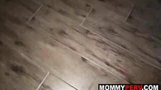 step mom caught masturbating gives me blowjob then anal on dildo taboo russian blonde