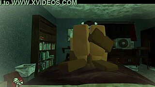 marking my new tight toy she squirms as i stretch her out in roblox condo