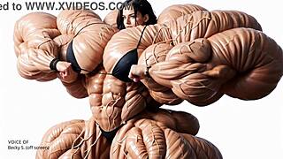 whoa natasha's gettin HUGE muscles from pump factory growth 💪🔥💥