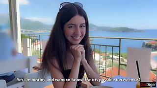 interview pornstar katty west then pound her hard cum on ass