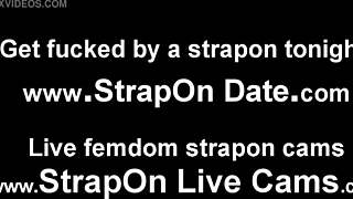 hey submit now to my massive strapon femdom toy wrecking your ass 😏