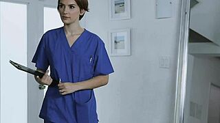 doesn't natalie porkman's tight ass look perfect riding oliver's cock in hospital?