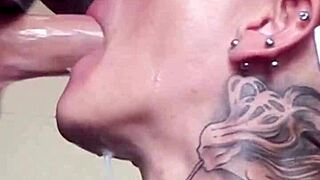 Face-Fucked Submissive Slut Vilja Chokes on Deepthroat Spit and Domination