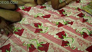 Mature desi aunty shares intimate moments with young nephew in homemade video then explores further connection