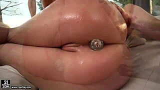 danielle soul stuffs her tight ass with monster cock
