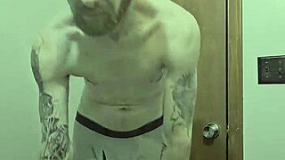 skinny babe strips rips clothes for monster cock in bathroom