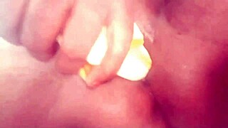 Indian woman enters bathroom for masturbation handjob then hardcore fucking with Khira till cum in mouth orgasm