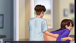 oh god the rush of cumming deep inside my stepmother's shaved pussy in missionary creampie bliss