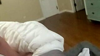 mtf asian redhead shemale lexa sucks wolfdaddy901's cock deep then rides cowgirl for bareback anal creampie