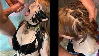 cosplayer olivia jarden gags on photographer's big juicy cock deepthroat sloppy!