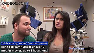 dr tampa backstage i pass alexa chang spreads gaping ass in latex gloves