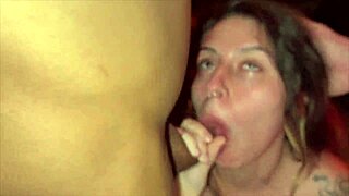 Hairy Pussy Slut Raided by Halloween Intruders