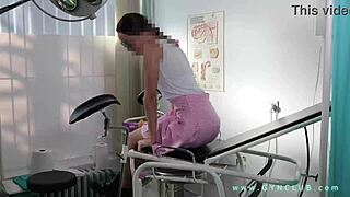 Hospital Gyno Exam Sparks Explosive Hard Orgasm!